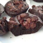 Keto Chocolate Brownie Muffins