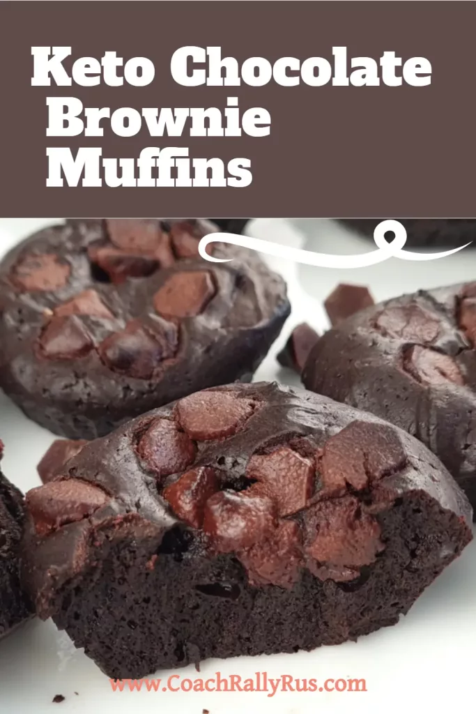 Double Chocolate Keto Brownie Muffins