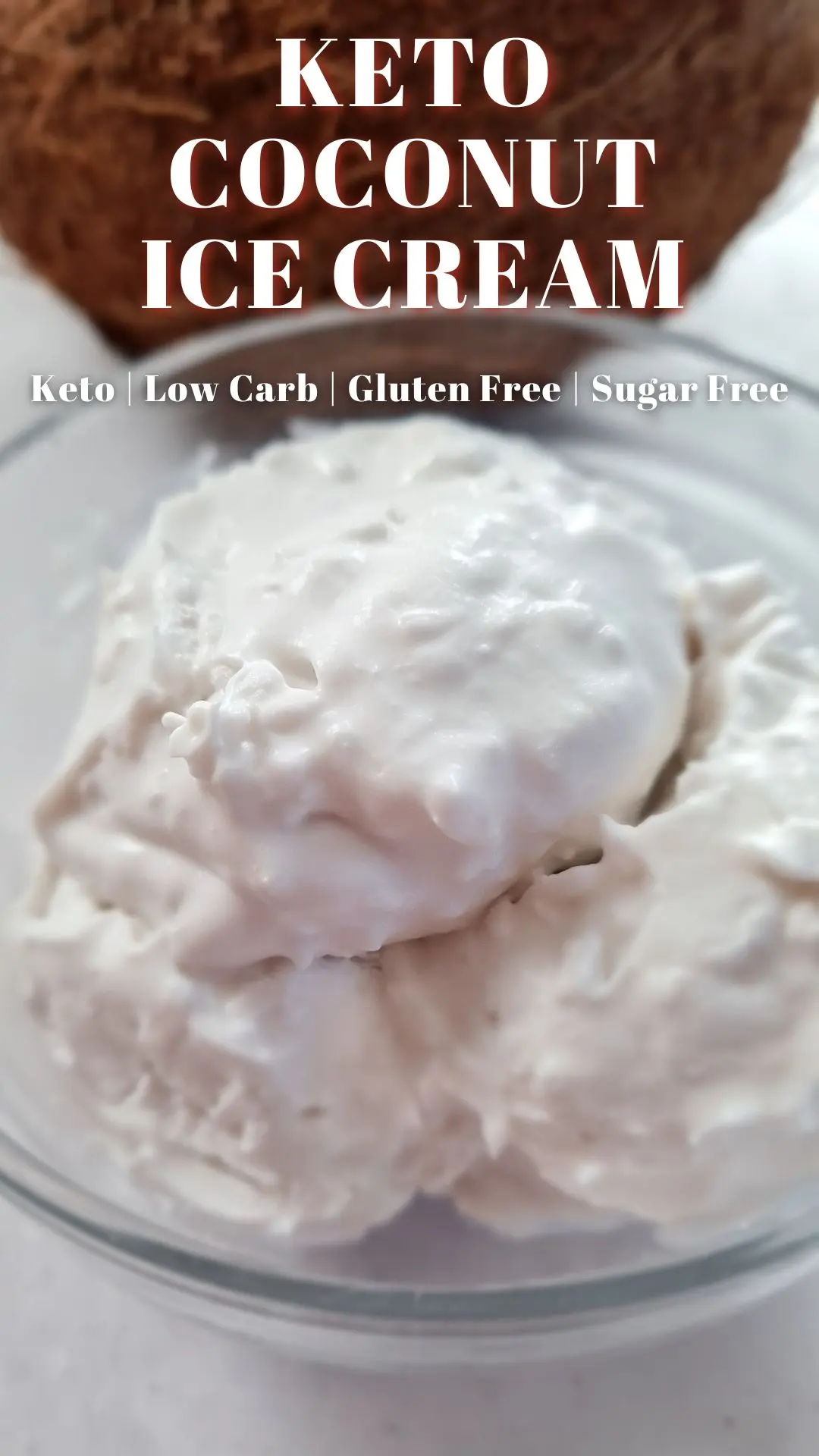 Keto Coconut Ice Cream Recipe Sugar Free Vegan Keto Ice Cream