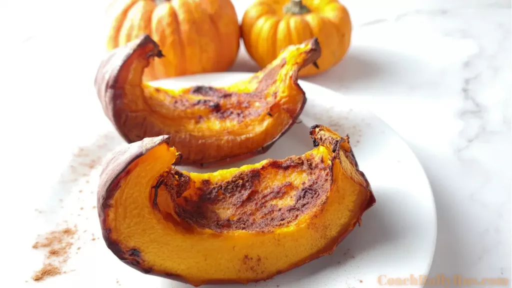 Soft, sweet, and cinnamon-spiced, this 3 ingredient keto roasted pumpkin dessert is like soft, candied pumpkin bites fresh from the oven. Warm, comforting, and low carb. It's the easiest fall treat you’ll ever make.