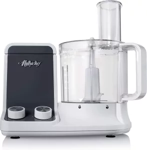 NutriChef NCFP8 Ultra Quiet 600 Watt Powered Electric Processor & Vegetable Chopper