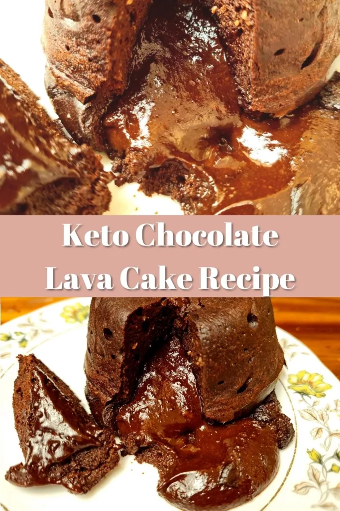 Keto Chocolate Lava Cake Recipe