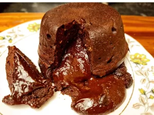 Keto Chocolate Lava Cake