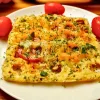 Keto Chaffle Pizza Crispy With Pepperoni