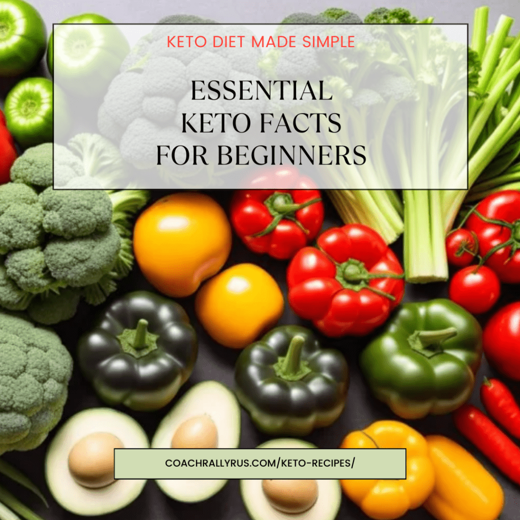 An image of a list of keto facts for beginners