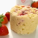 Keto Strawberry Mug Cake