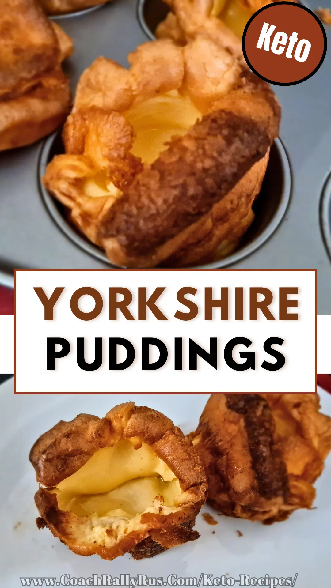 Easy Flourless Keto Yorkshire Pudding: Gluten Free, Low Carb