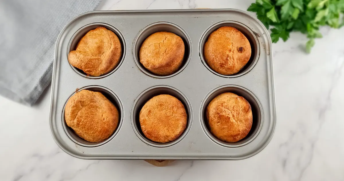 Keto Yorkshire Pudding with Almond Flour