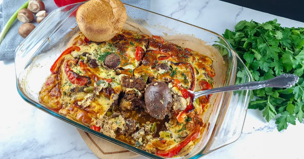 Keto Chicken Liver Casserole Recipe