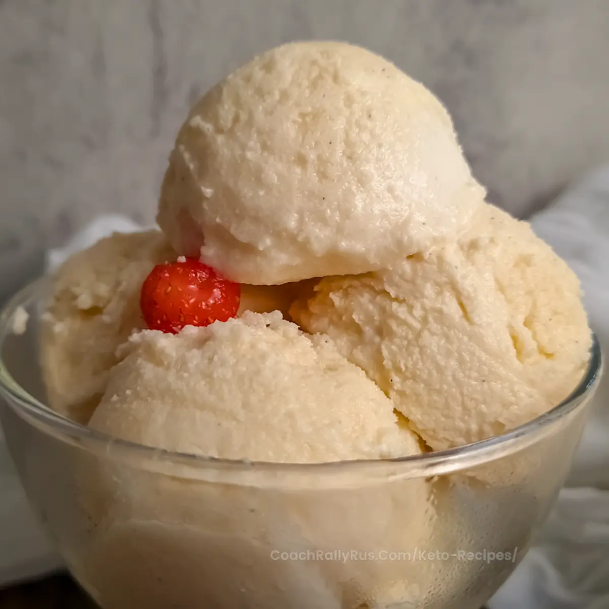 4 Ingredient Easy Ninja Creami Recipe Keto Vanilla Ice Cream 3229