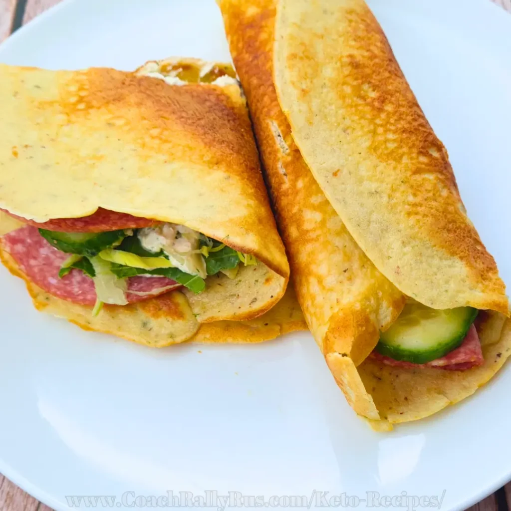 Keto Wraps with Almond Flour