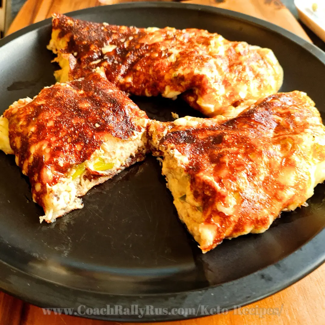 Flourless Keto Tuna Wraps