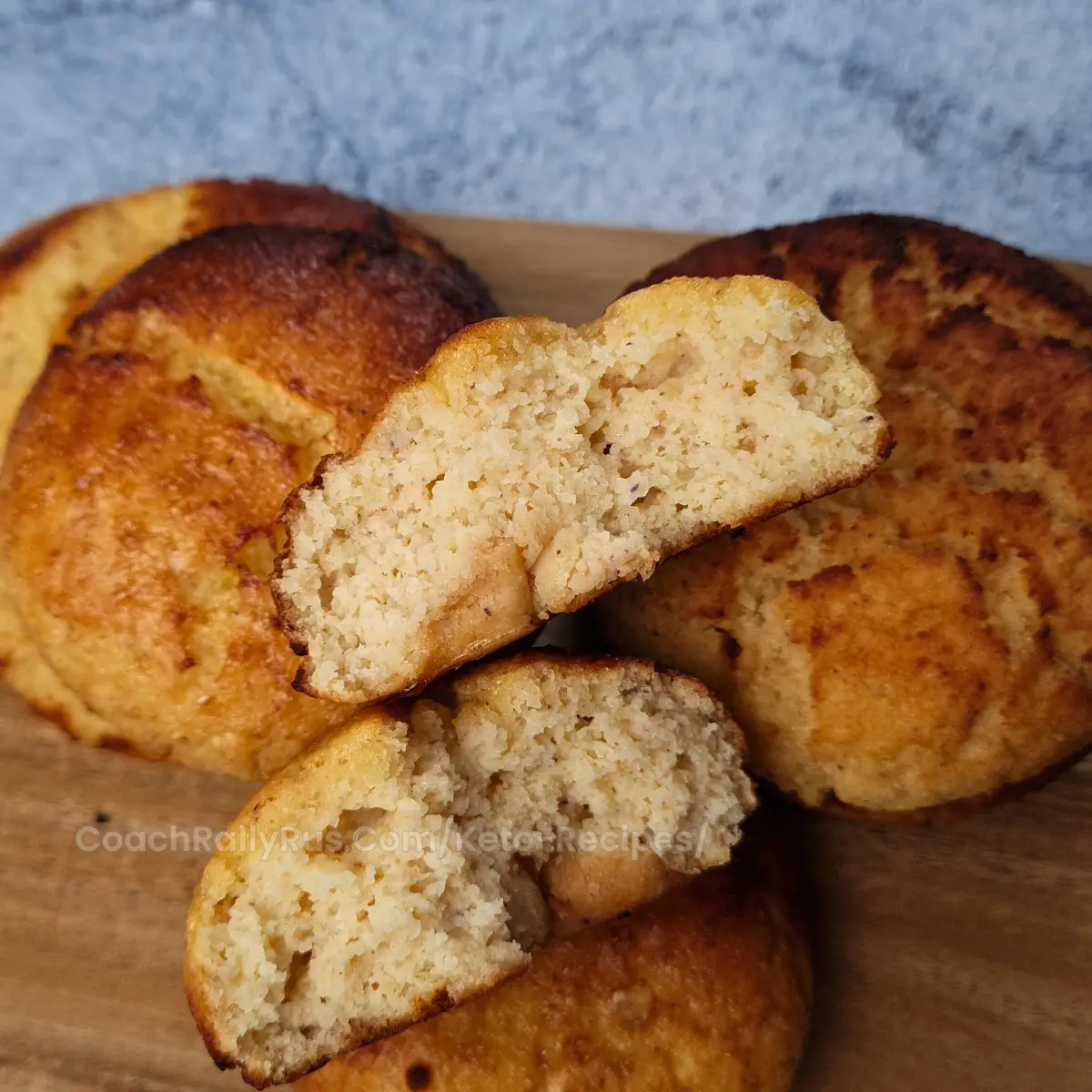 Keto Cottage Cheese Brioche Buns