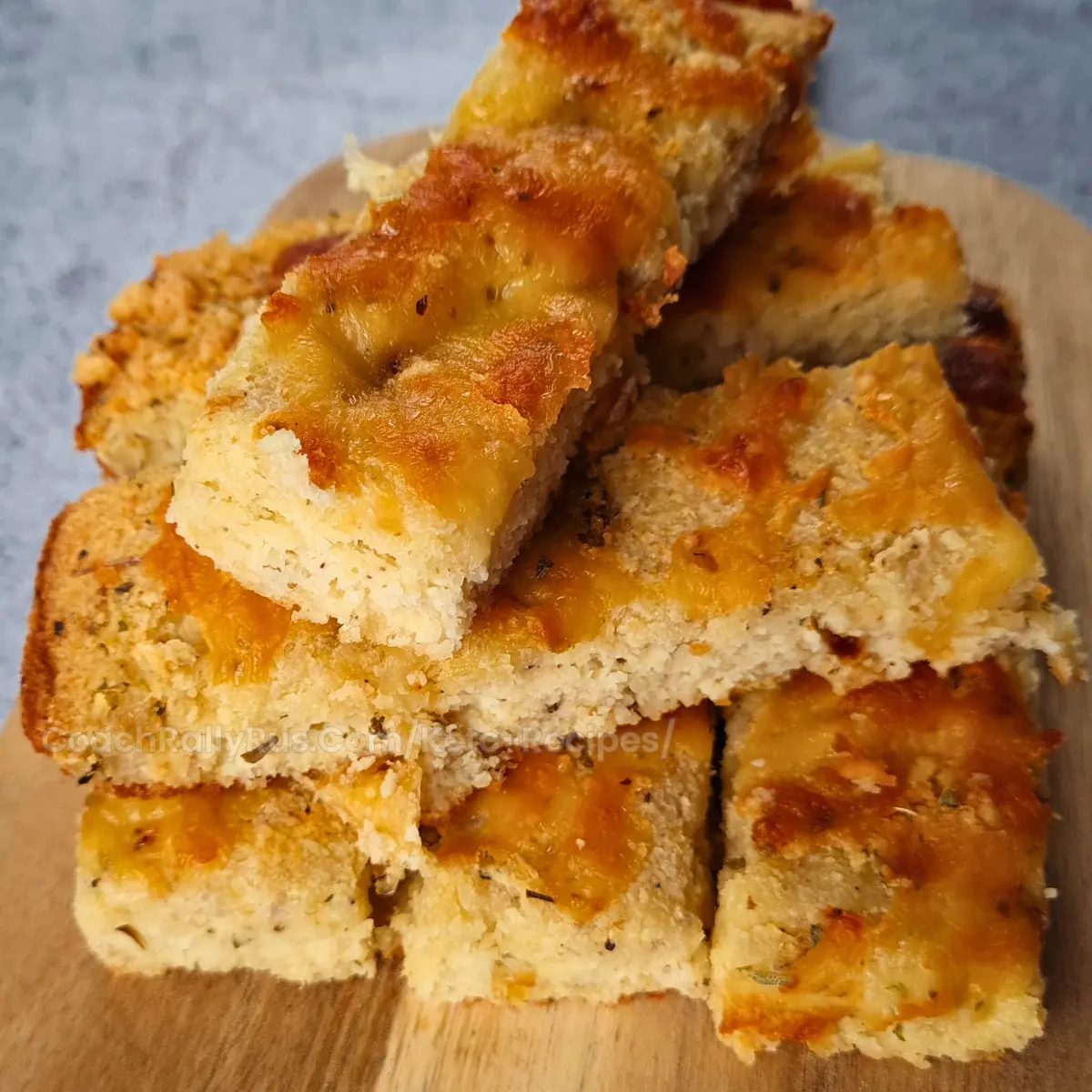 Keto Cottage Cheese Focaccia