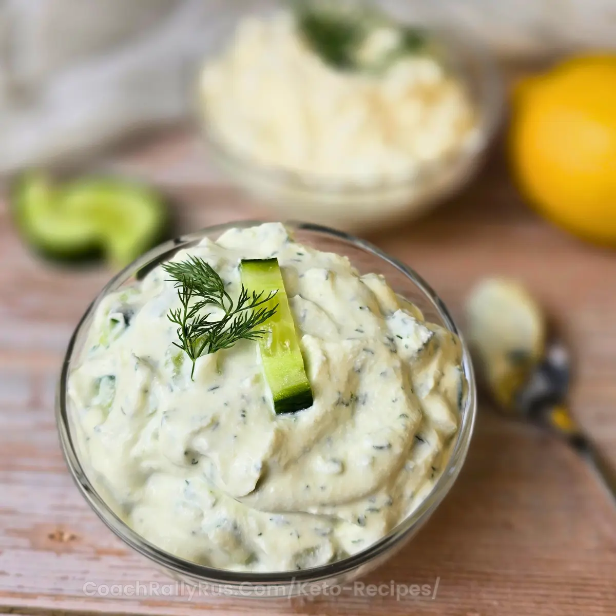 Dill Cucumber Cottage Cheese Keto Dip