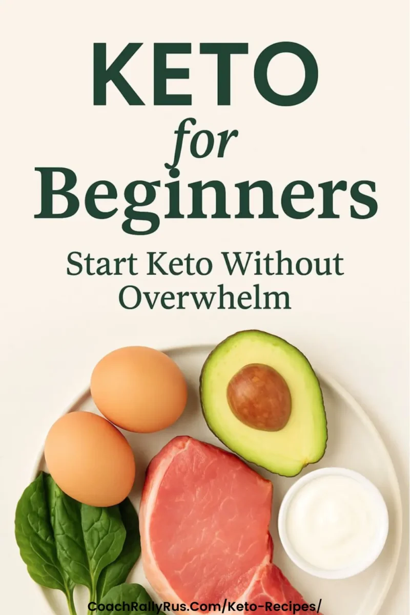 keto meal planning for beginners with simple whole foods