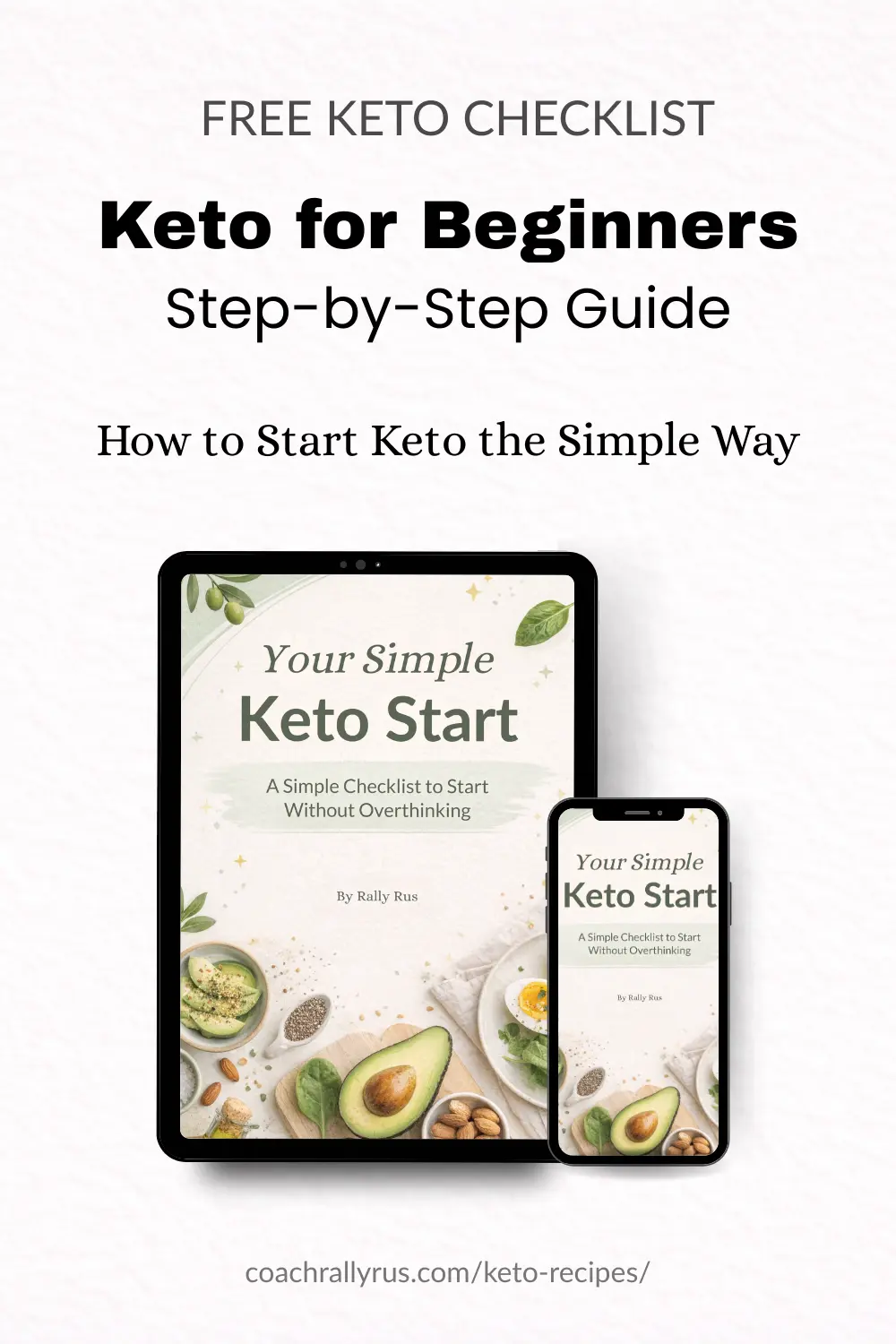 Simple Keto Checklist – Start Keto Without Overthinking Simple keto checklist to start keto without overthinking – free beginner guide