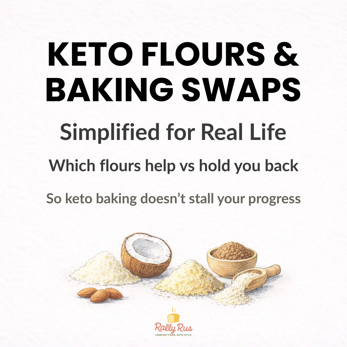 Keto Flours & Baking Swaps Guide for Beginners
